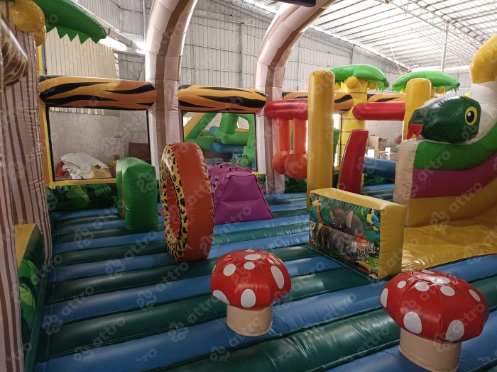 Надувной батут модель «Радуга парк 3»  15*12*8 м