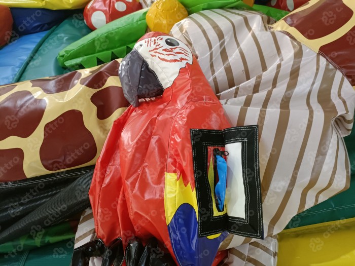 Надувной батут модель «Радуга парк 3»  15*12*8 м