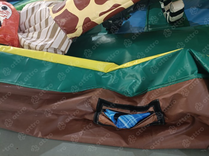 Надувной батут модель «Радуга парк 3»  15*12*8 м