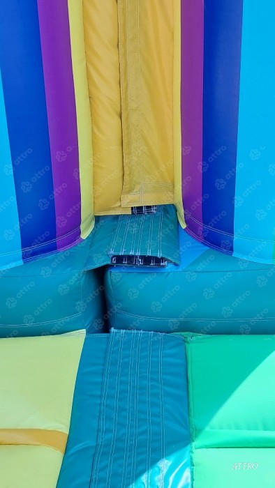 Надувной батут модель «Радуга парк 3»  15*12*8 м