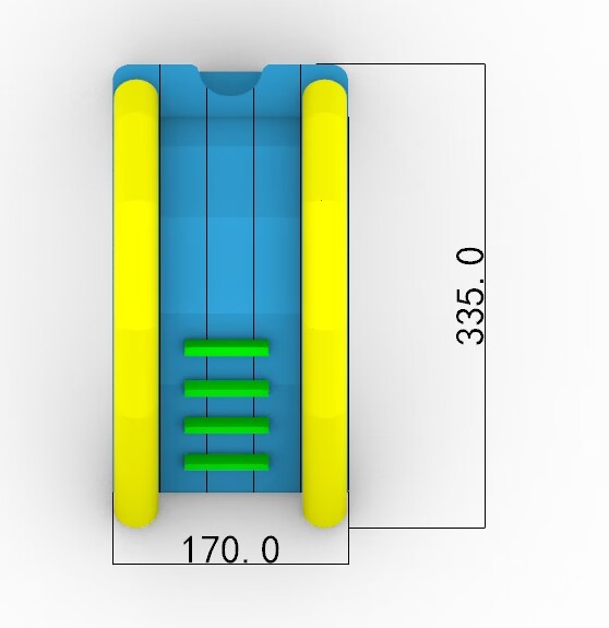 Лестница для бассейна в надувной аквапарк
