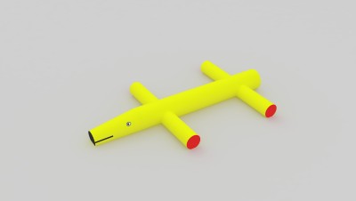 Надувная игровая фигура в бассейн 2,6*1,5 м