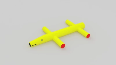 Надувная игровая фигура в бассейн 2,6*1,5 м