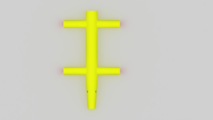 Надувная игровая фигура в бассейн 2,6*1,5 м