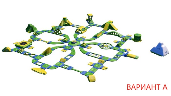 Надувной аквапарк "Спорт парк 300" 56*46*4,2 м