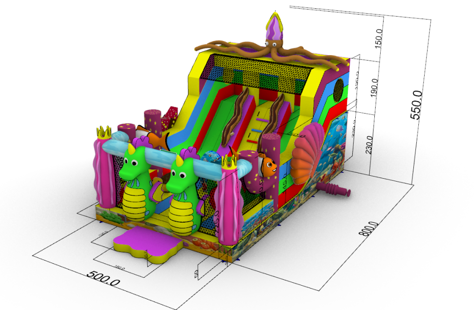 Надувной батут 