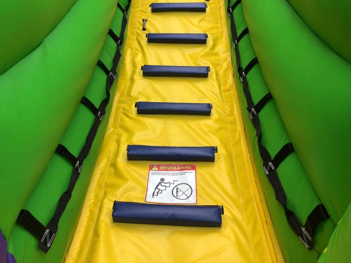 Надувная горка "Халк" 17*10*14 м