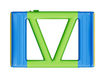 Модуль аквапарка "V соединитель" 3*2*0,3 м