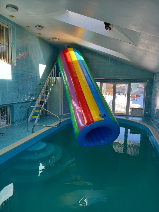 Надувная горка-труба 5,5 м