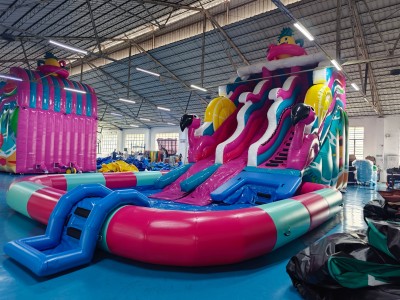 Надувной аквапарк "Фламинго" 12*7*7,5 м