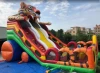 Надувной батут - горка "Тигр 1" 15*10*10 м