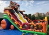 Надувной батут - горка "Тигр 1" 15*10*10 м