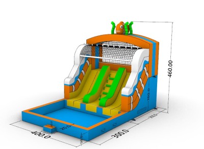 Надувной аквапарк &quot;В поисках рыбки&quot; 6*4*4,6 м