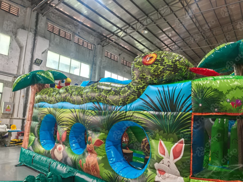 Надувная горка 