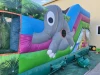 Надувная горка "Остров чудес" 6,5*5*3,2 м 