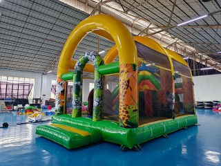 Надувной батут "Слоняра с крышей" 6*5*5,2 м