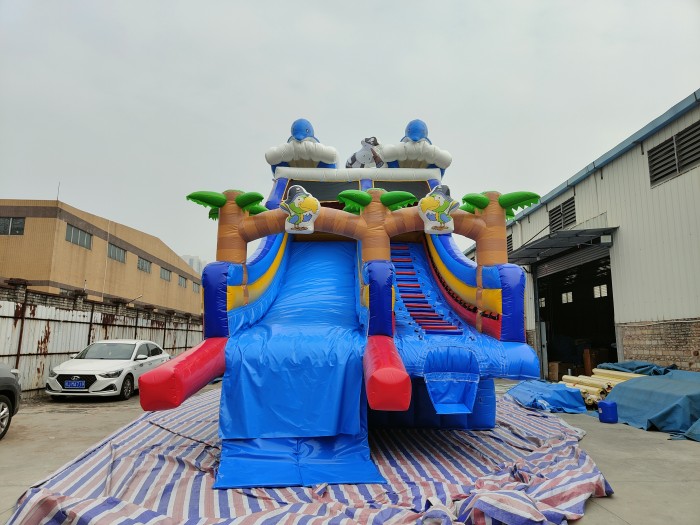 Надувной аквапарк "Джунгли пиратские" 17,5*17*8,6 м 