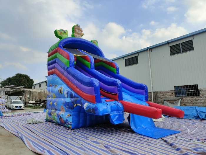 Надувной аквапарк "Джунгли пиратские" 17,5*17*8,6 м 