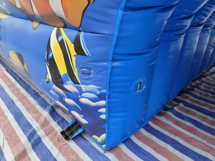 Надувной аквапарк "Джунгли пиратские" 17,5*17*8,6 м 