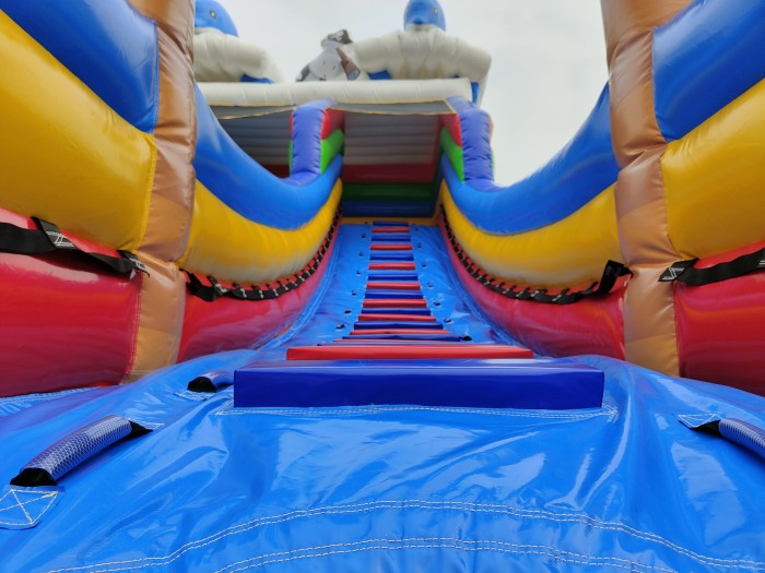 Надувной аквапарк "Джунгли пиратские" 17,5*17*8,6 м 