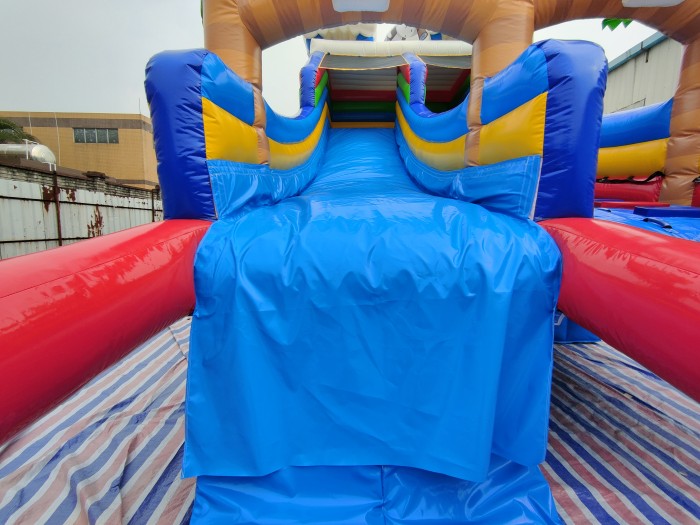 Надувной аквапарк "Джунгли пиратские" 17,5*17*8,6 м 