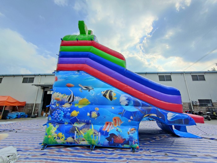 Надувной аквапарк "Джунгли пиратские" 17,5*17*8,6 м 