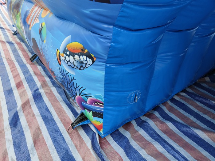 Надувной аквапарк "Джунгли пиратские" 17,5*17*8,6 м 