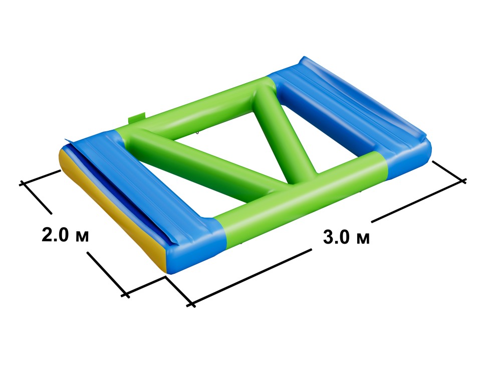 Полоса препятствий на воде 