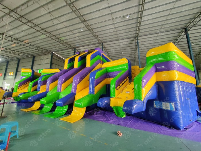 Надувной аквапарк "Яркий" 33*33*7,9 м