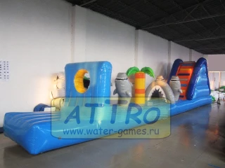 Полоса препятствий на воде Акула ATTRO OC12