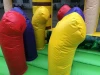 Надувной батут с горкой "Джунгли" 16,5*11*9,3 м
