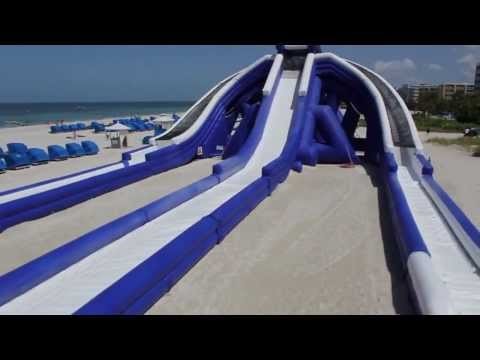 Большая водная горка "Триппо" 55*20*13 м