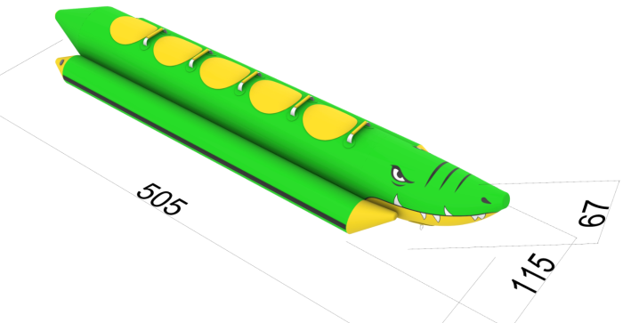 Водный Банан - Крокодил (Китай)