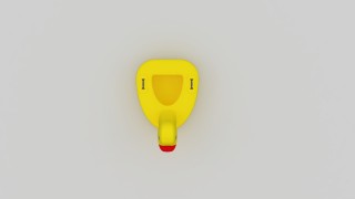 Надувная игровая фигура в бассейн "Уточка"1,1*1*0,9 м