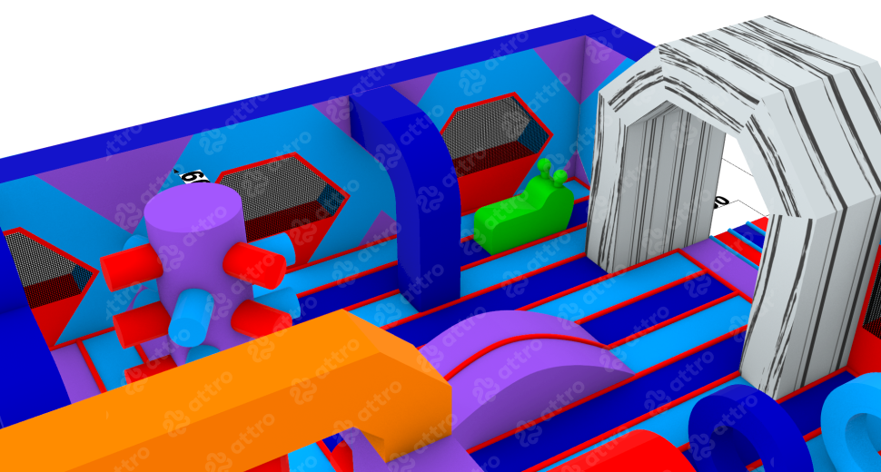 Надувной парк 