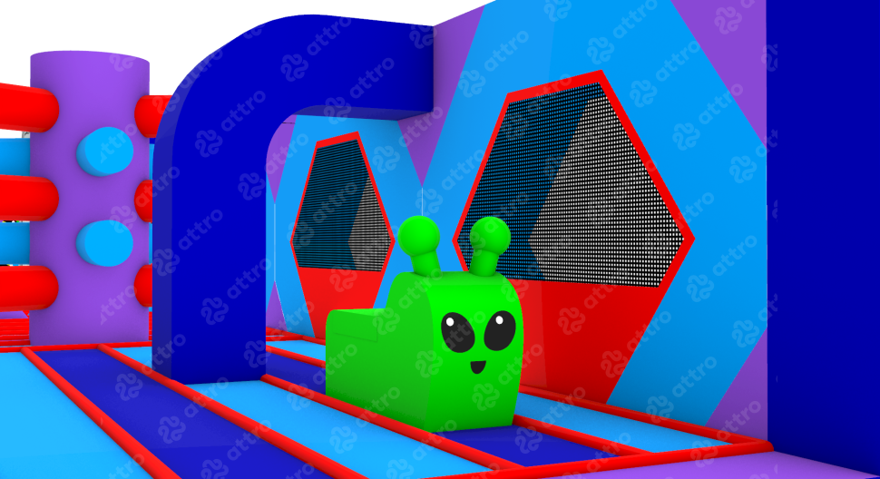 Надувной парк 