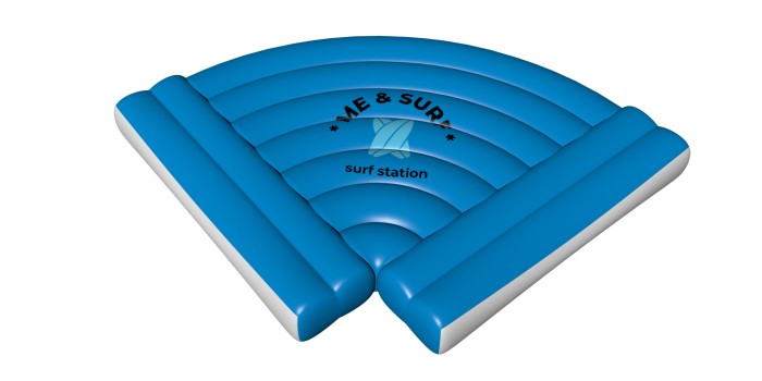 Элемент аквапарка "Угловой соединитель" 2,5*2,5*0,3 м