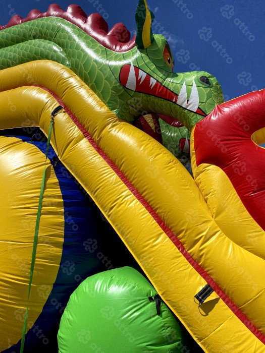 Надувной батут "Саванна" 14*7*7,5 м