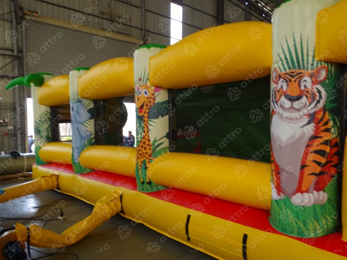 Надувной батут "Саванна" 14*7*7,5 м