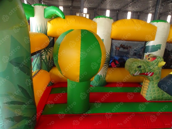 Надувной батут "Саванна" 14*7*7,5 м