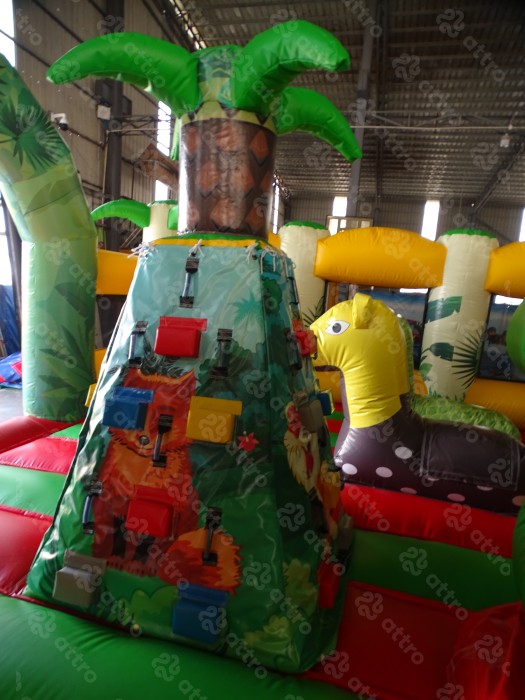 Надувной батут "Саванна" 14*7*7,5 м