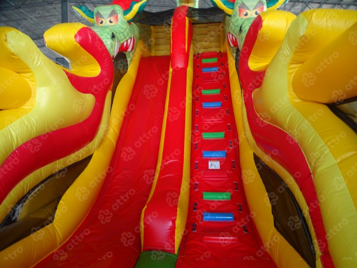 Надувной батут "Саванна" 14*7*7,5 м