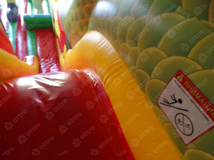 Надувной батут "Саванна" 14*7*7,5 м