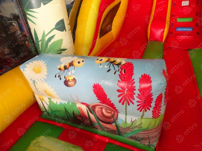 Надувной батут "Саванна" 14*7*7,5 м