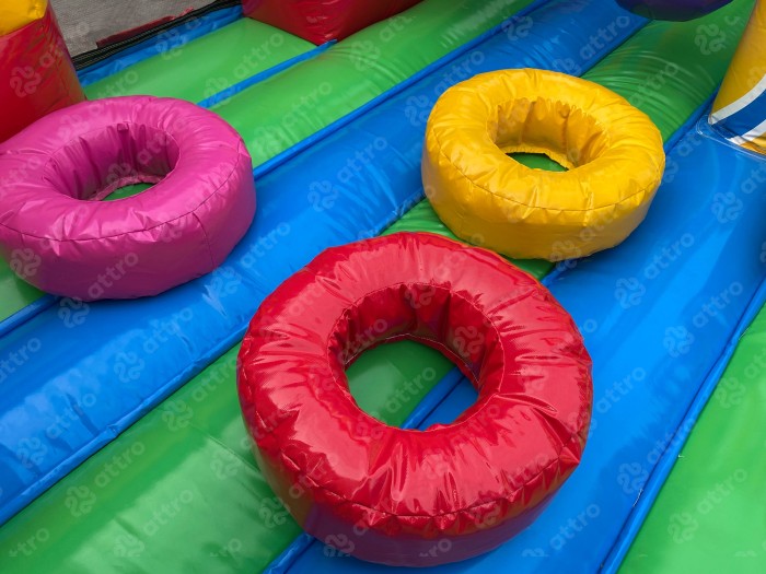 Надувной батут "Подводный мир" 19*9*8 м