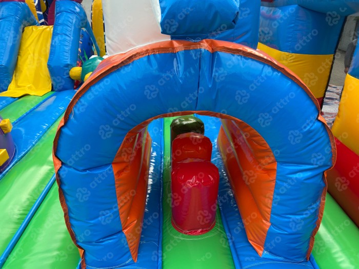 Надувной батут "Подводный мир" 19*9*8 м