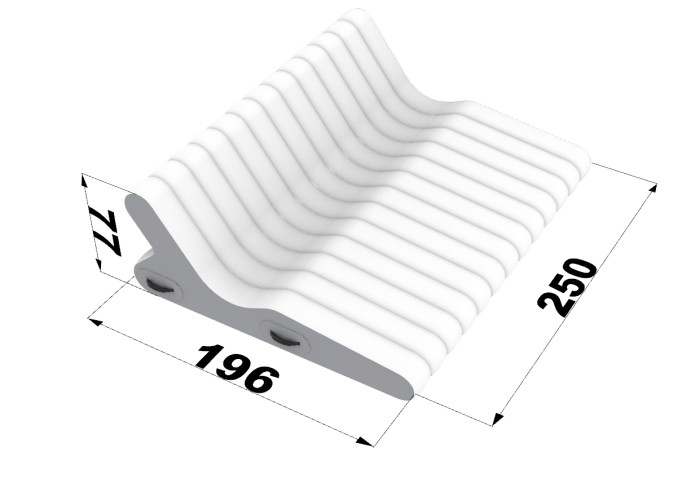 Надувной плавающий диван (шезлонг, лежак) для отдыха
