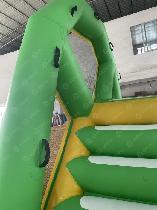 Надувной аквапарк "Бегемотик Мотя" 17,5*10*8,1 м