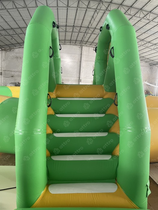 Надувной аквапарк "Бегемотик Мотя" 17,5*10*8,1 м