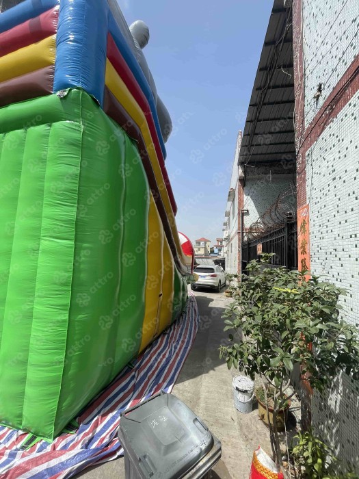 Надувной аквапарк "Бегемотик Мотя" 17,5*10*8,1 м